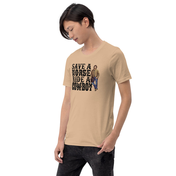 Save a Horse Ride a Cowboy Kayce Dutton Unisex T-Shirt - Fandom-Made