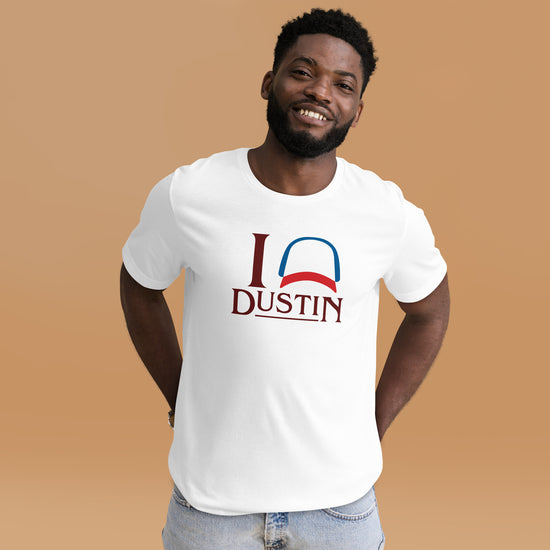 I Love Dustin (Henderson) Unisex T-Shirt - Fandom-Made