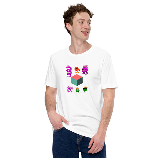 Qbert Unisex T-Shirt - Fandom-Made