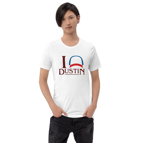I Love Dustin (Henderson) Unisex T-Shirt - Fandom-Made