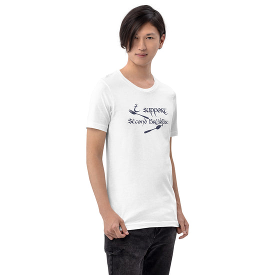 Support Second Breakfast Unisex T-Shirt - Fandom-Made