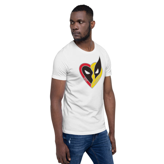 Deadpool Wolverine Besties Unisex T-Shirt - Fandom-Made