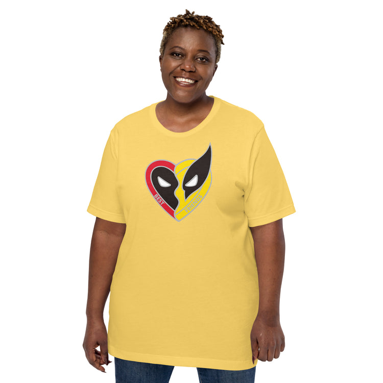 Deadpool Wolverine Besties Unisex T-Shirt - Fandom-Made