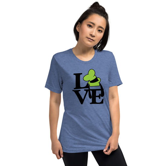 Goofy Love Unisex Tri-Blend T-Shirt - Fandom-Made