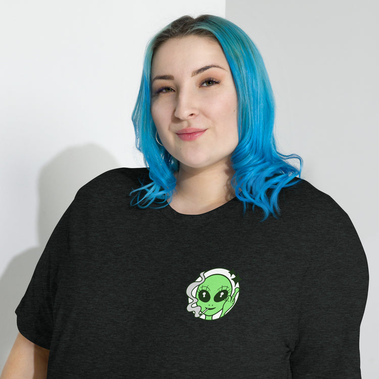 Stoner Alien T-Shirt - Fandom-Made