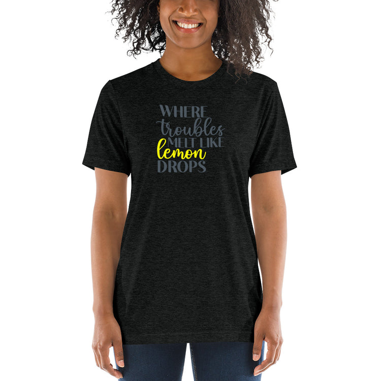 Lemon Drops Unisex Tri-Blend T-Shirt - Fandom-Made