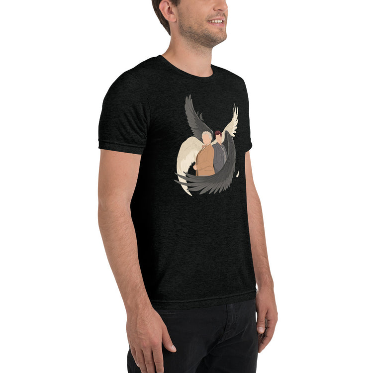 Good Omens Duo Unisex Tri-Blend T-Shirt - Fandom-Made