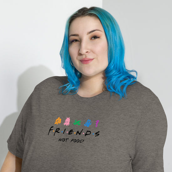 Friends Not Food Tri-Blend T-Shirt - Fandom-Made