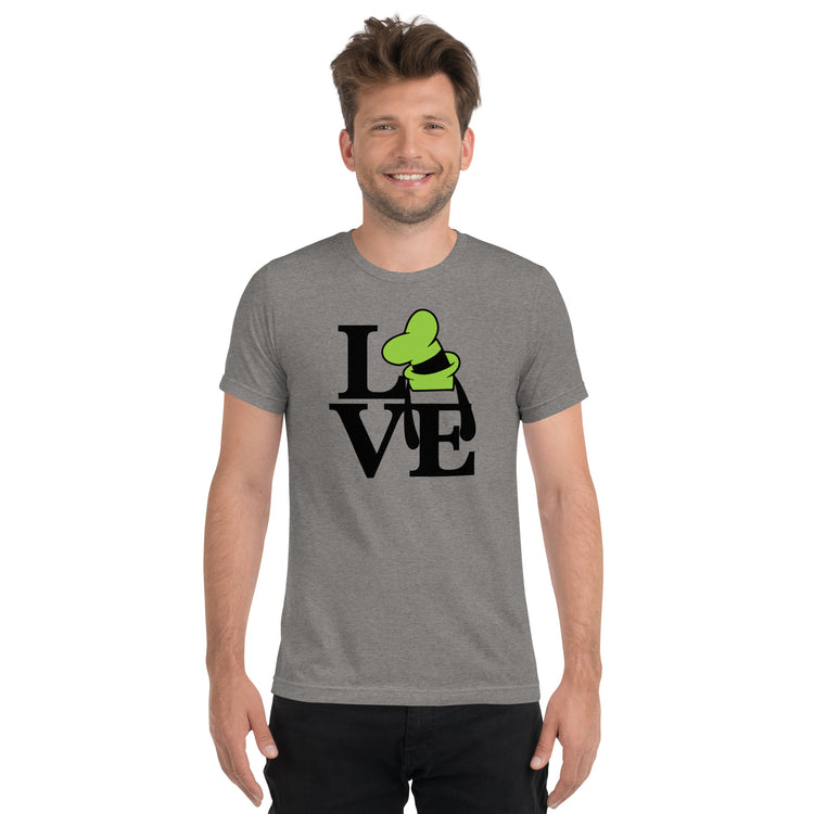 Goofy Love Unisex Tri-Blend T-Shirt - Fandom-Made
