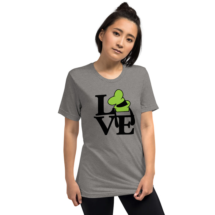 Goofy Love Unisex Tri-Blend T-Shirt - Fandom-Made