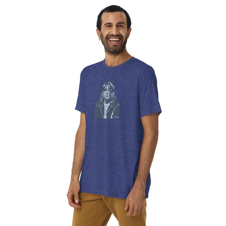 Kurt Cobain Tri-Blend T-Shirt - Fandom-Made