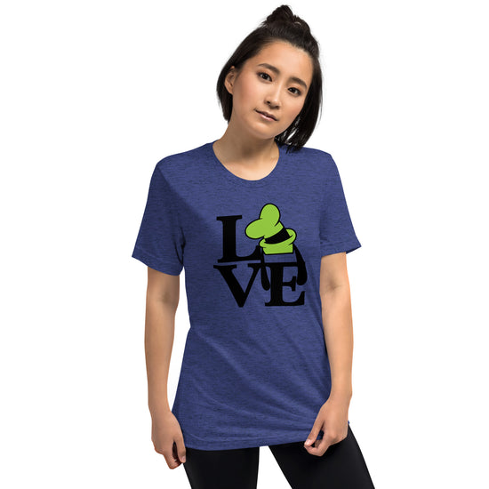 Goofy Love Unisex Tri-Blend T-Shirt - Fandom-Made