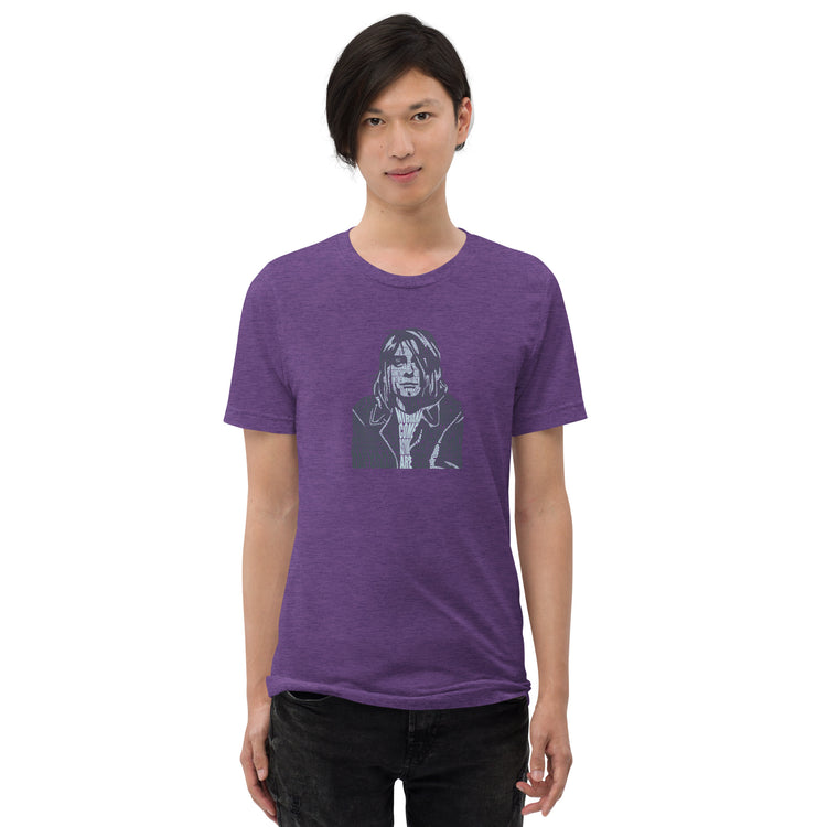 Kurt Cobain Tri-Blend T-Shirt - Fandom-Made