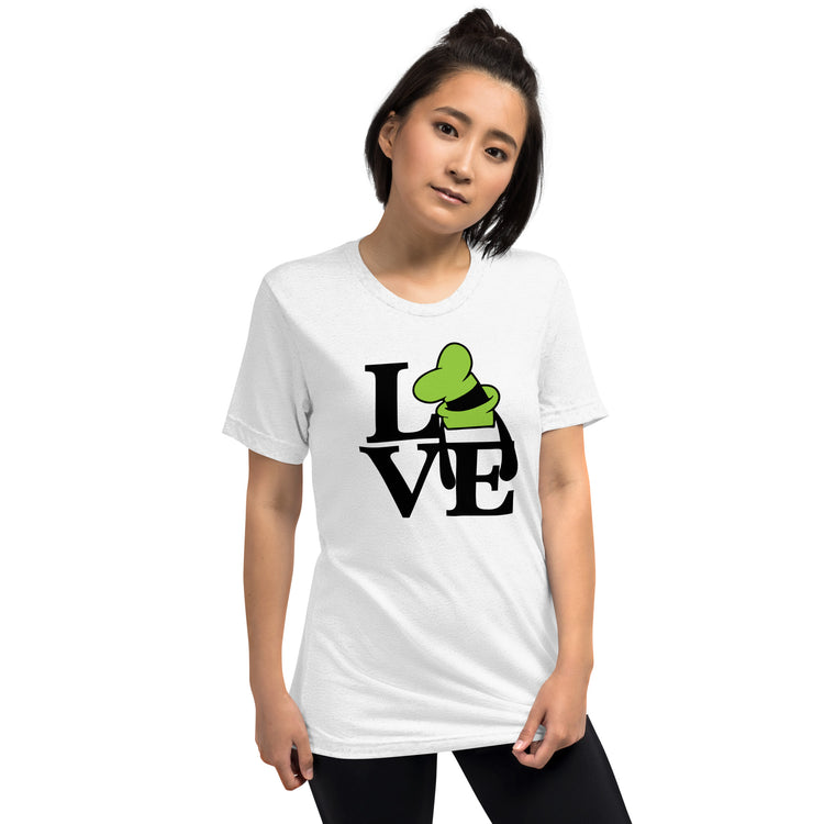 Goofy Love Unisex Tri-Blend T-Shirt - Fandom-Made