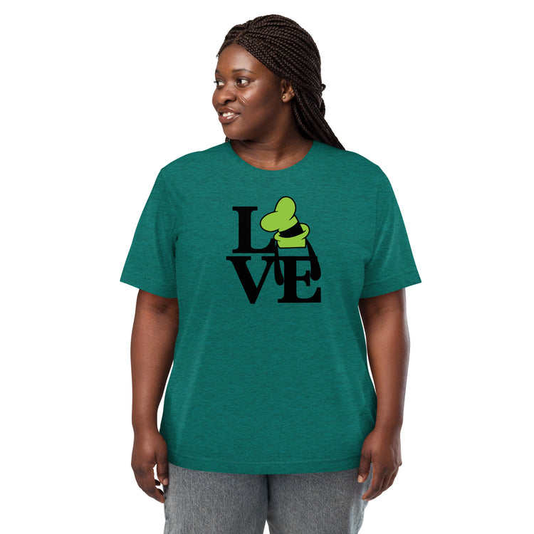 Goofy Love Unisex Tri-Blend T-Shirt - Fandom-Made