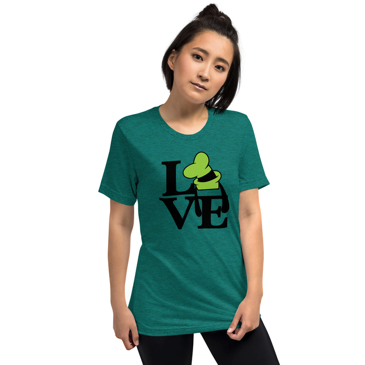 Goofy Love Unisex Tri-Blend T-Shirt - Fandom-Made