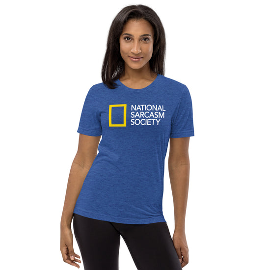 National Sarcasm Society Unisex Tri-Blend T-Shirt - Fandom-Made