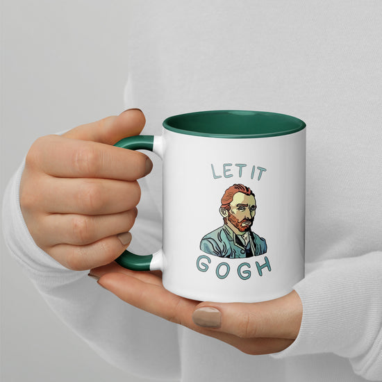 Let it Gogh Mugs with Color Inside - Fandom-Made