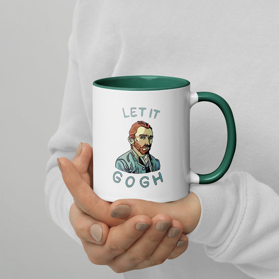 Let it Gogh Mugs with Color Inside - Fandom-Made