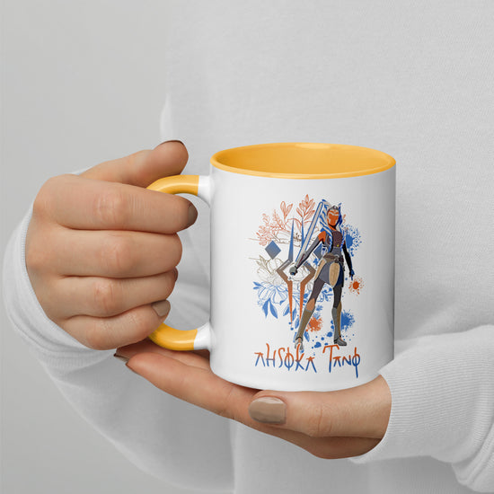 Ahsoka Tano Flowers Mug - Fandom-Made