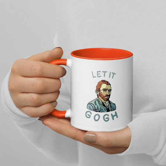 Let it Gogh Mugs with Color Inside - Fandom-Made