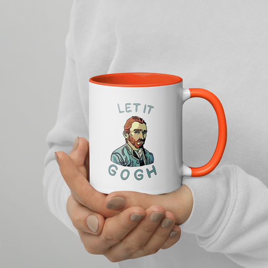 Let it Gogh Mugs with Color Inside - Fandom-Made