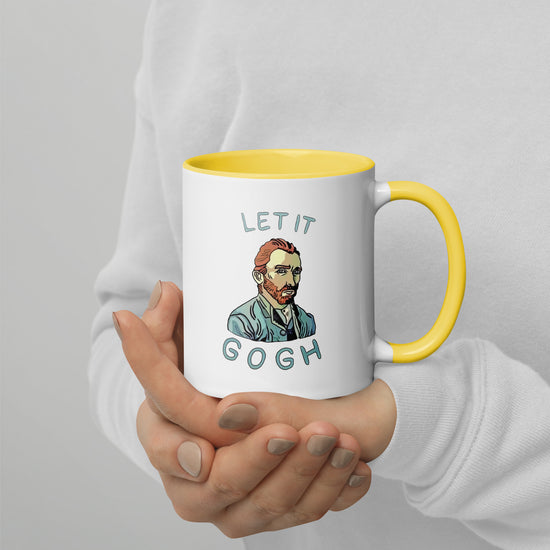 Let it Gogh Mugs with Color Inside - Fandom-Made