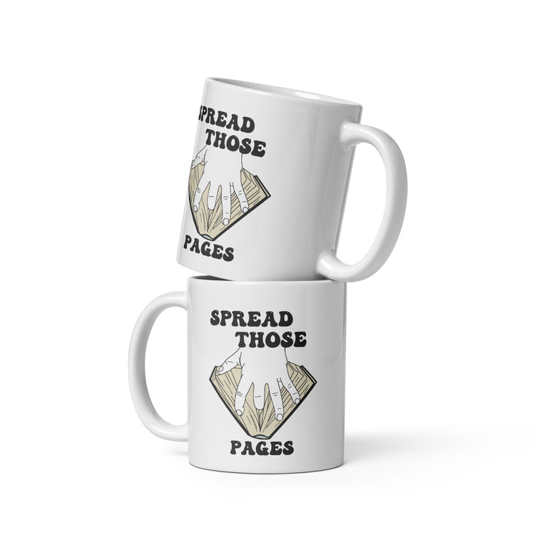 Spread Those Pages Smutty Edition Mugs - Fandom-Made