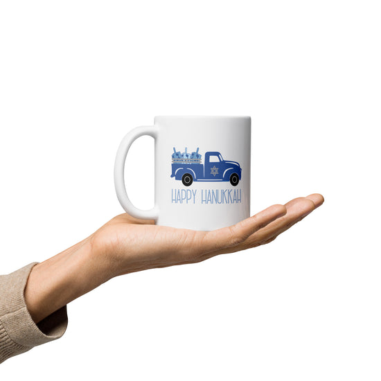 Happy Hanukkah Mug - Fandom-Made