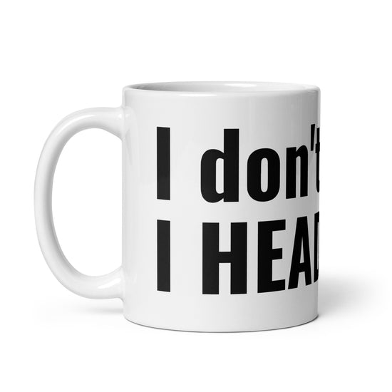 I Don't Dance Mugs - Fandom-Made