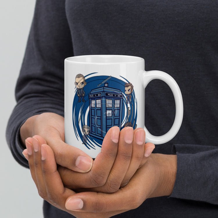 Timey Wimey Tardis Mugs - Fandom-Made