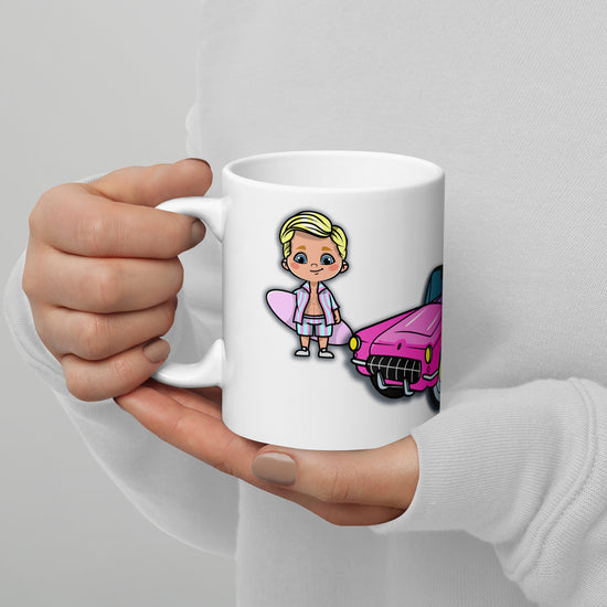 Barbie and Ken Mug - Fandom-Made