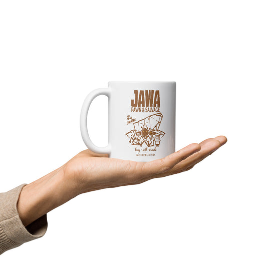 Jawa Pawn and Salvage Mug - Fandom-Made