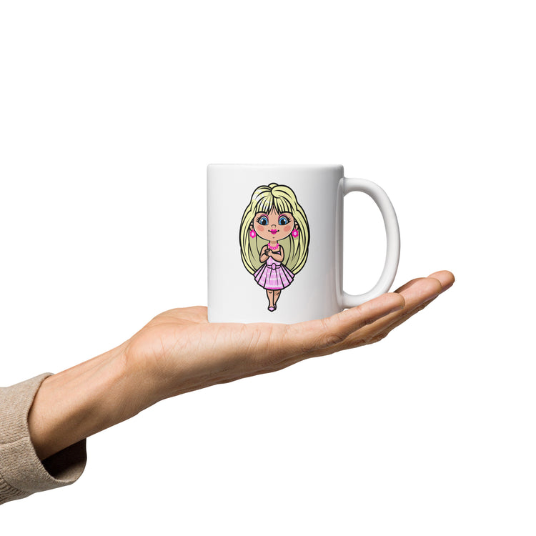 Barbie Pink Dress Mug - Fandom-Made