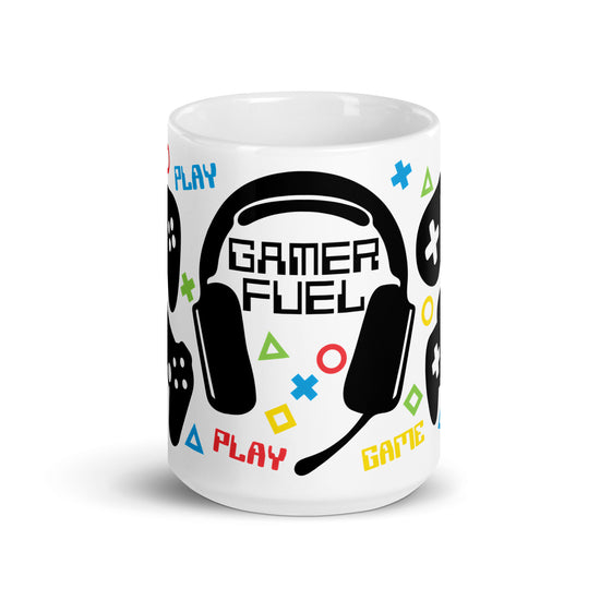 Gamer Fuel All-Over Print Mugs - Fandom-Made