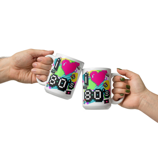 I Love The 80s Mugs - Fandom-Made