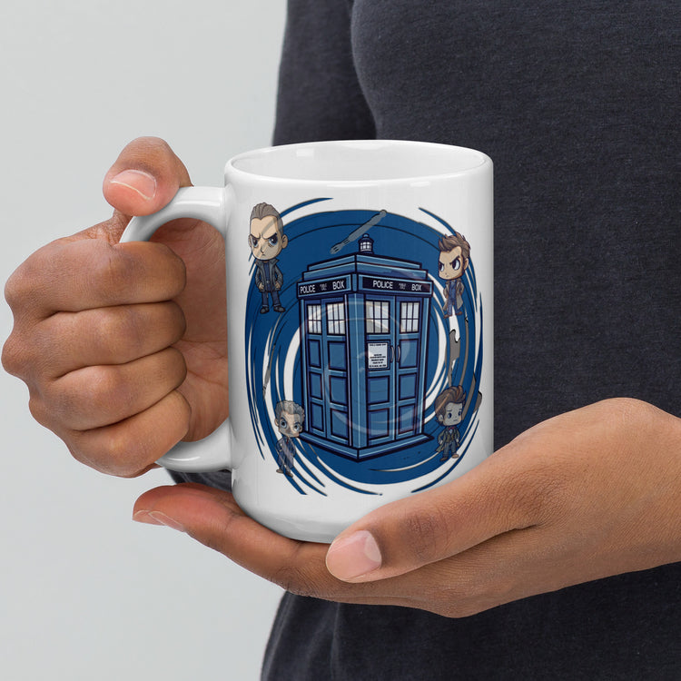 Timey Wimey Tardis Mugs - Fandom-Made