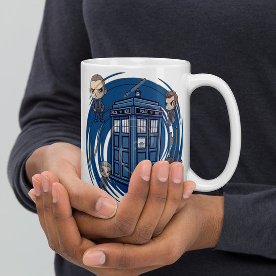 Timey Wimey Tardis Mugs - Fandom-Made