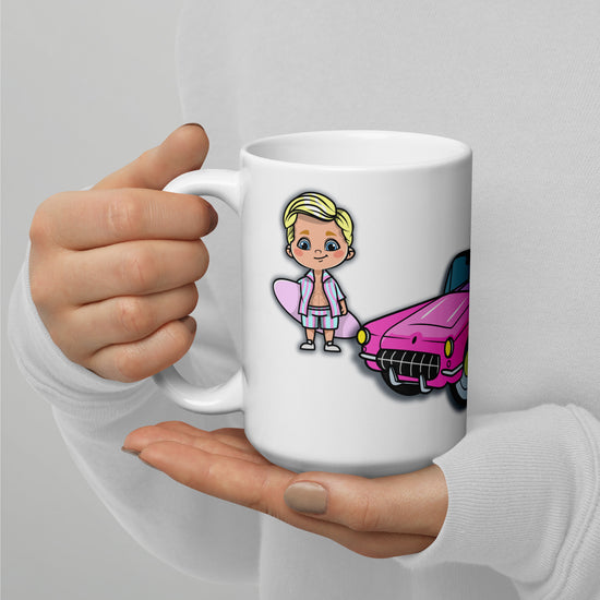 Barbie and Ken Mug - Fandom-Made