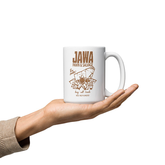 Jawa Pawn and Salvage Mug - Fandom-Made