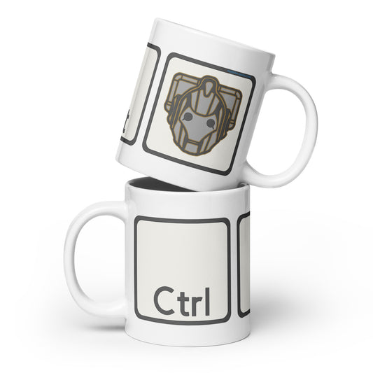 Ctrl Alt Cybermen Mugs - Fandom-Made