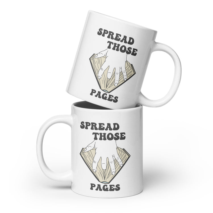 Spread Those Pages Smutty Edition Mugs - Fandom-Made