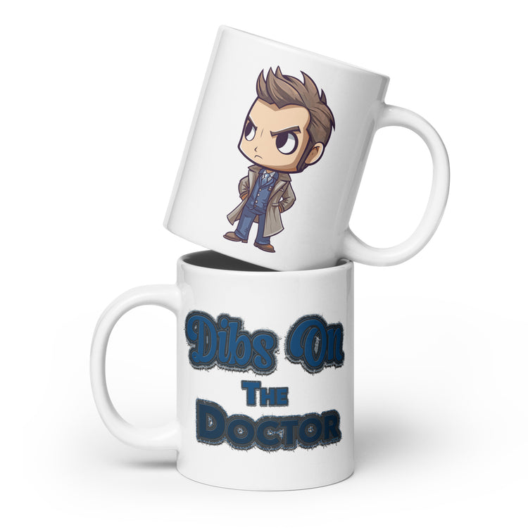 Dibs On The 10th Doctor Mug - Fandom-Made