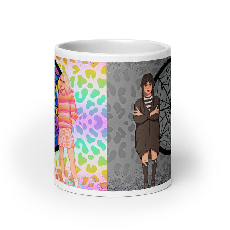 Wednesday Addams and Enid Sinclair Mug