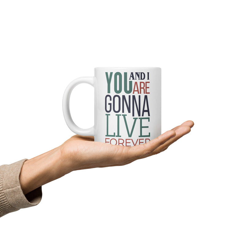 Live Forever Mugs - Fandom-Made