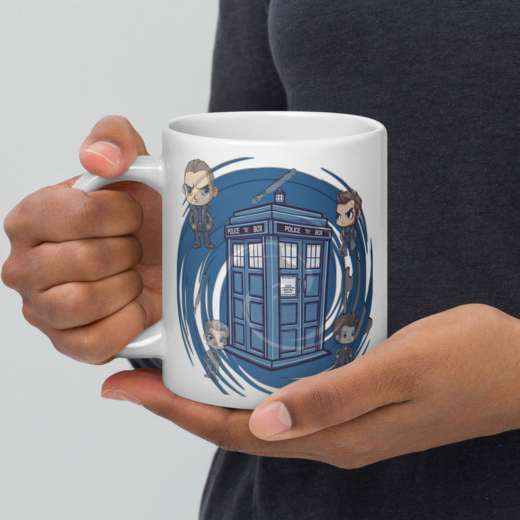 Timey Wimey Tardis Mugs - Fandom-Made