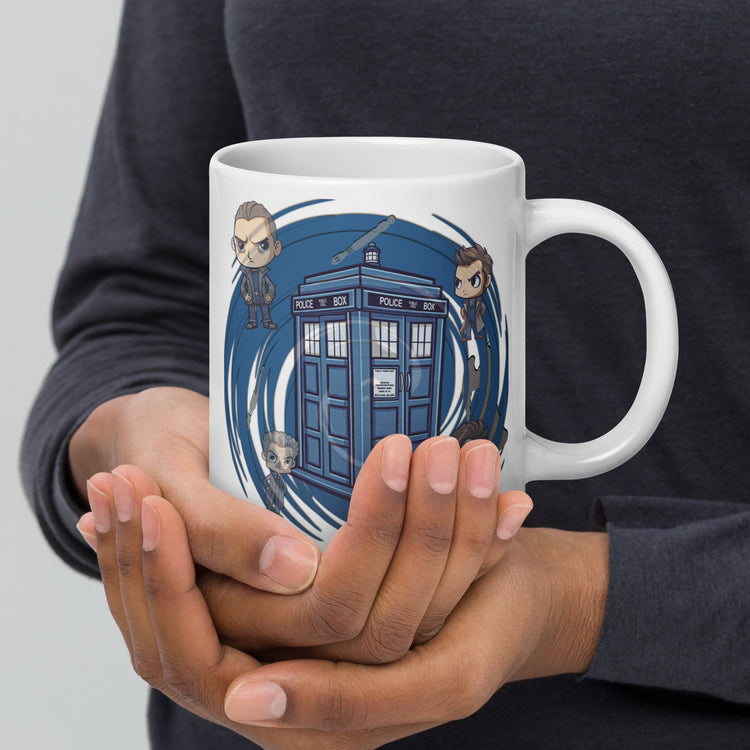 Timey Wimey Tardis Mugs - Fandom-Made