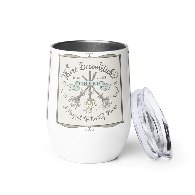 The Three Broomsticks Wine Tumbler - Fandom-Made