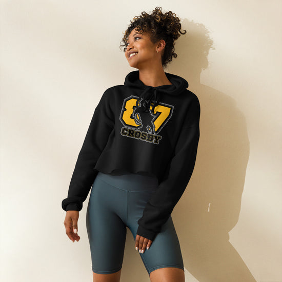 Crosby Women's Cropped Hoodie - Fandom-Made