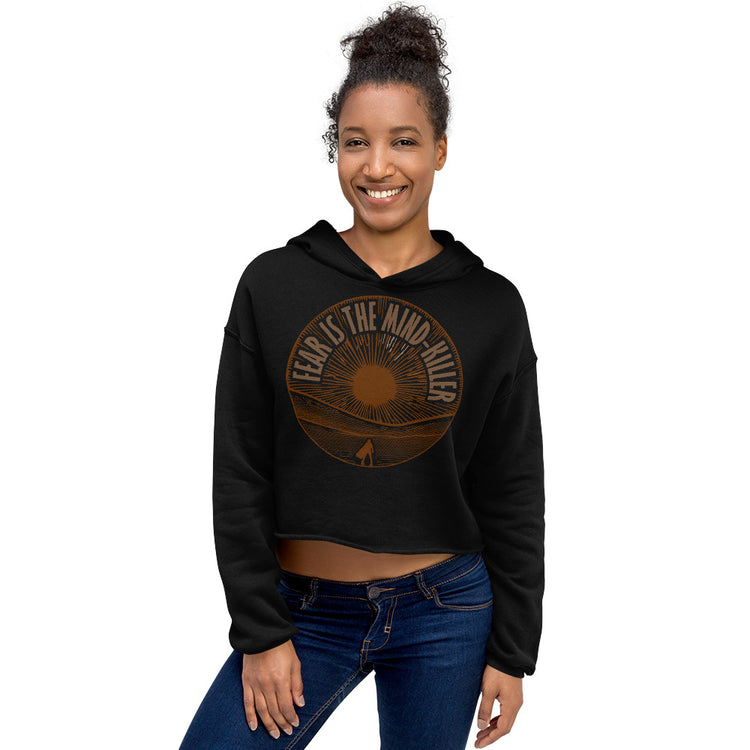 Fear Is The Mind-Killer Women's Cropped Hoodie - Fandom-Made